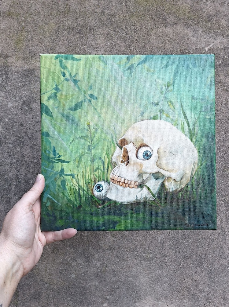 Pati d'Onirie. - Peinture