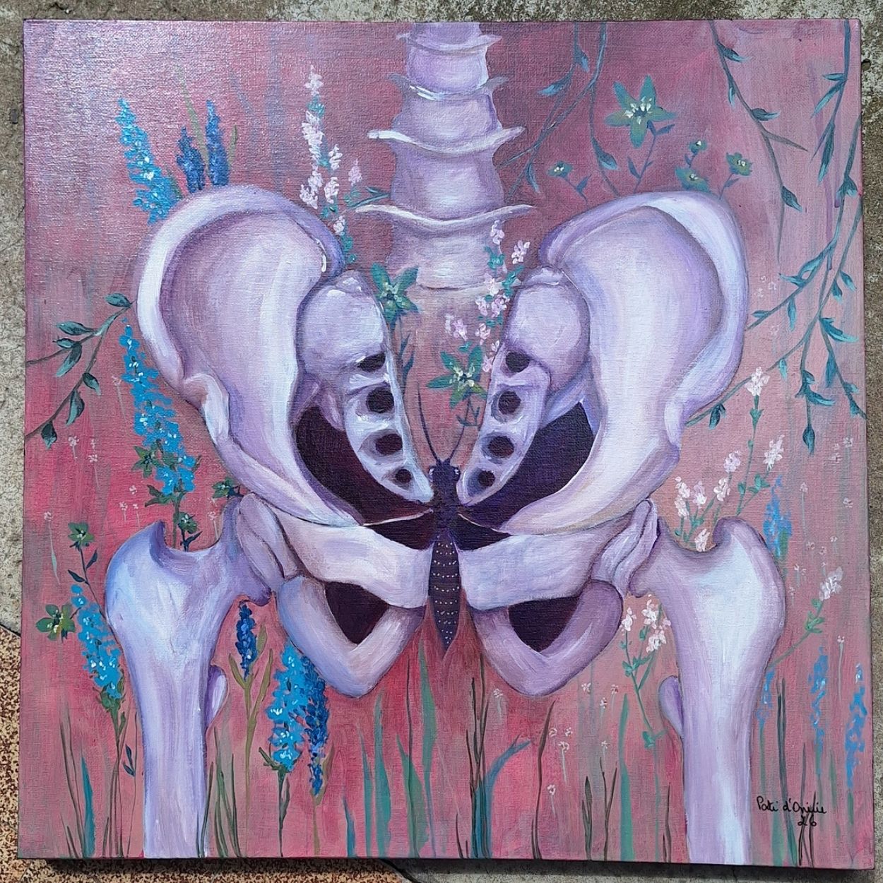 Pati d'Onirie. - Peinture