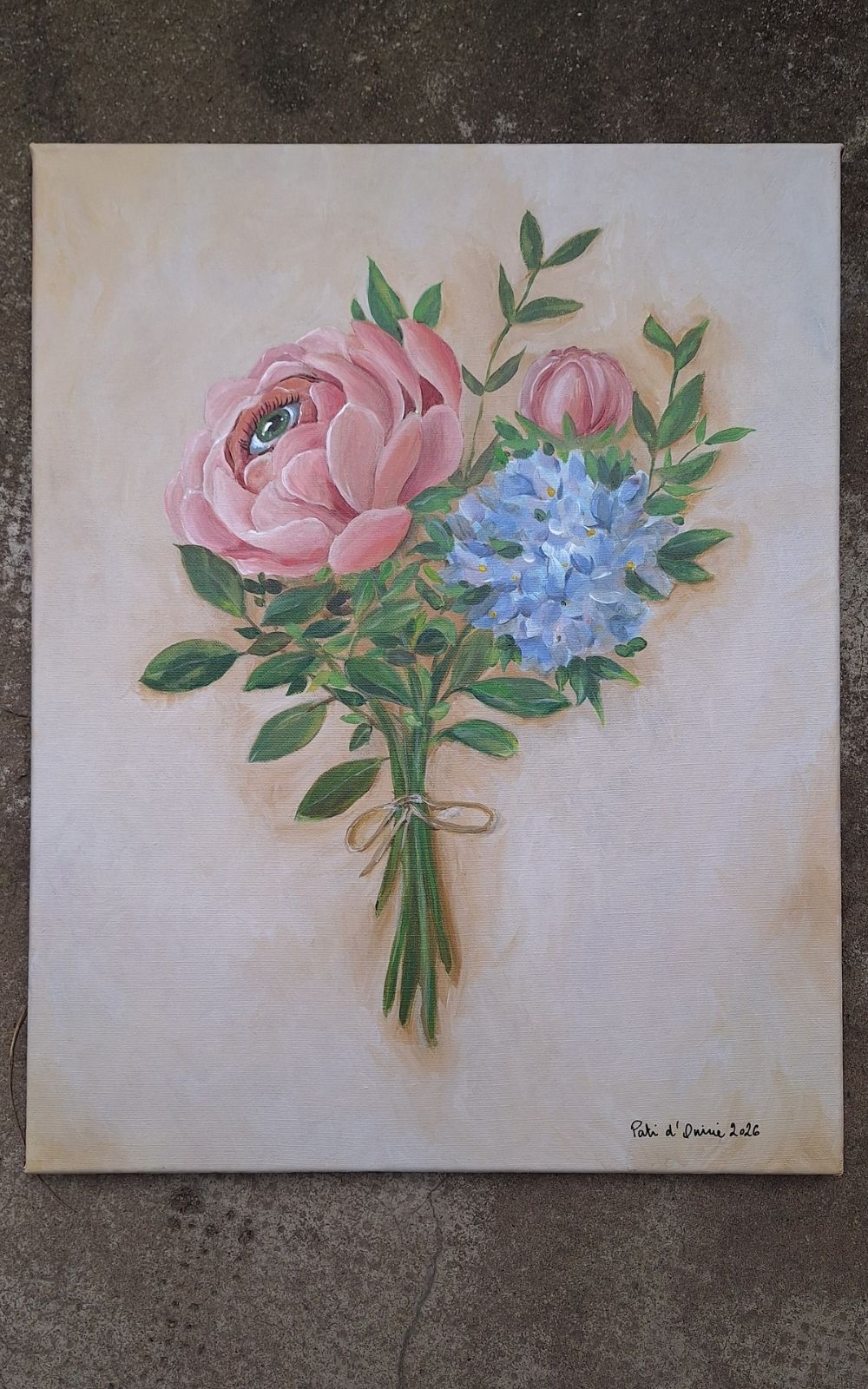 Pati d'Onirie. - Peinture