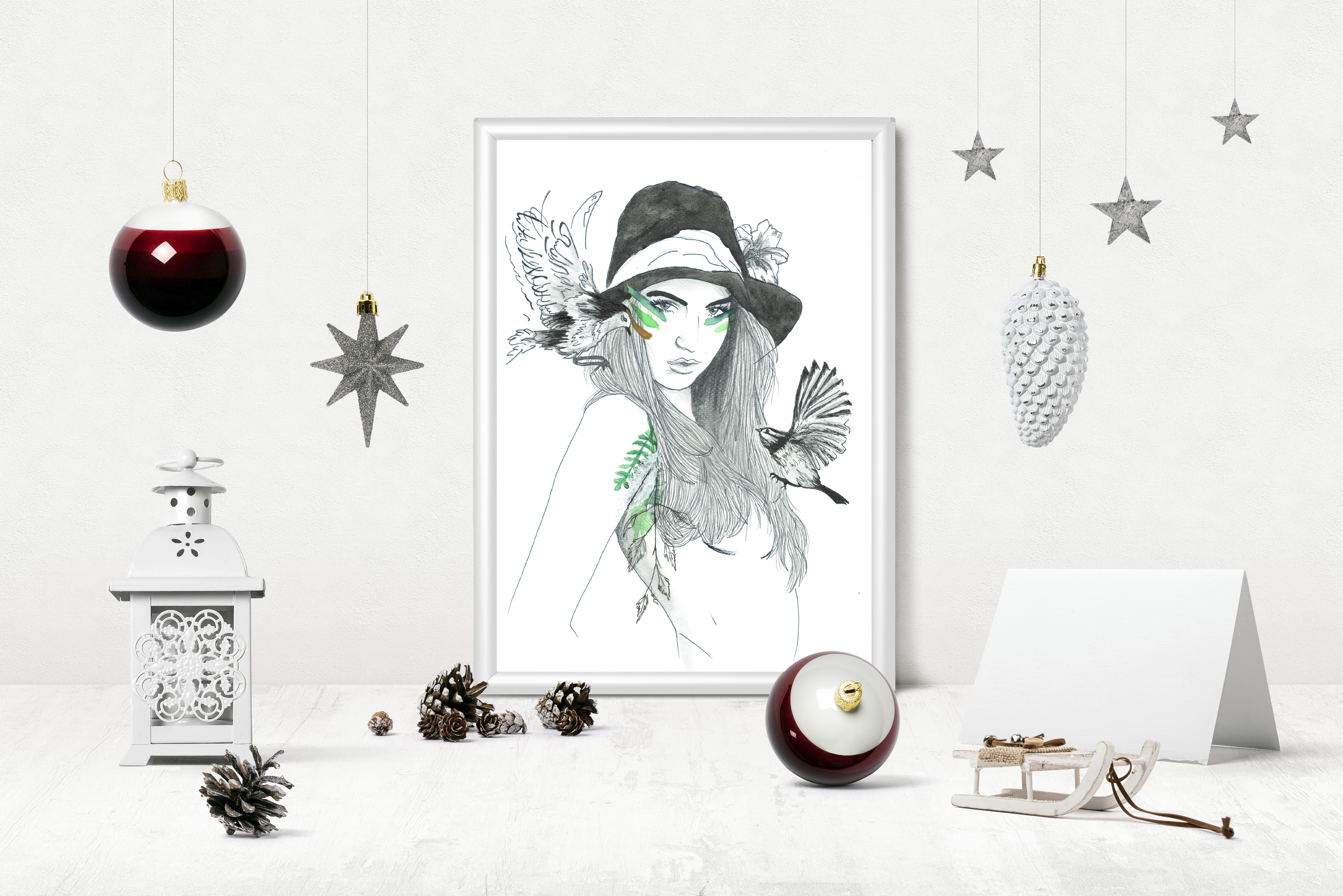 C.Miedzinski –  Illustrations féminines, ethniques et symboliques