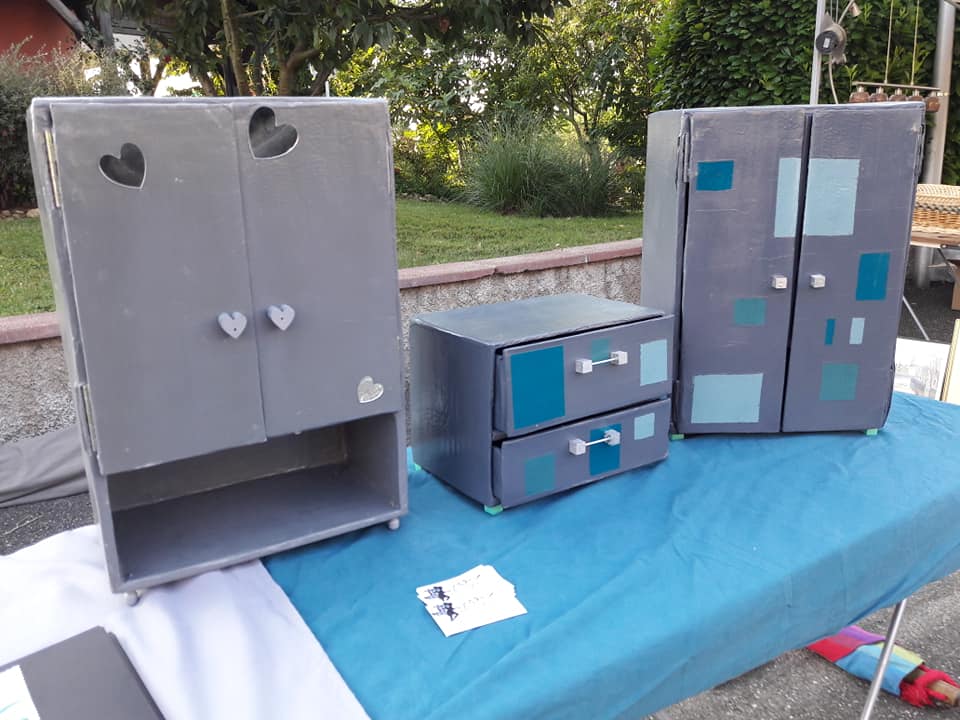 Ça c’est fée – Arts Créatifs Durables – Meubles en Carton