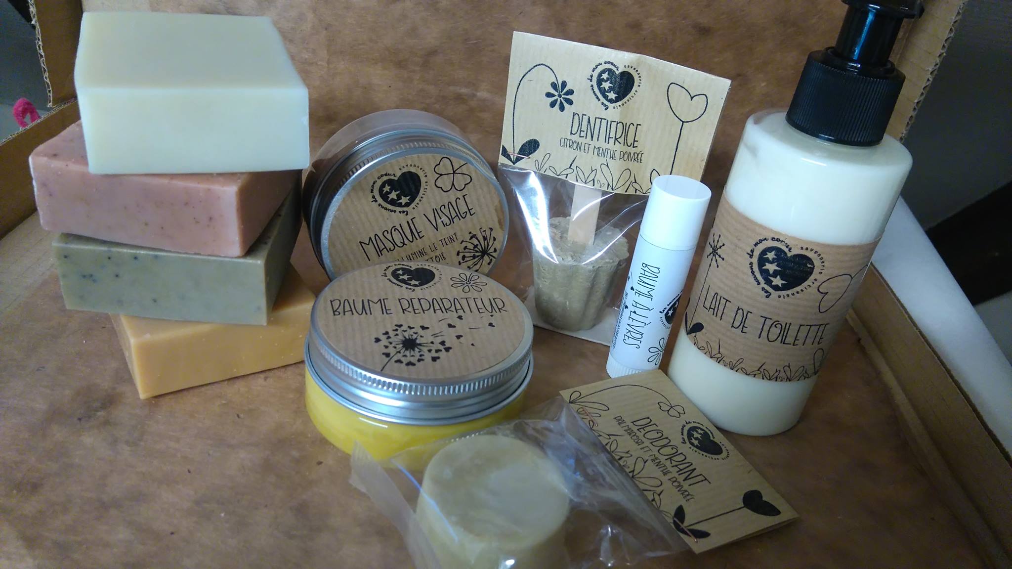 Les savons de mon coeur – Savons et cosmétiques naturels artisanaux