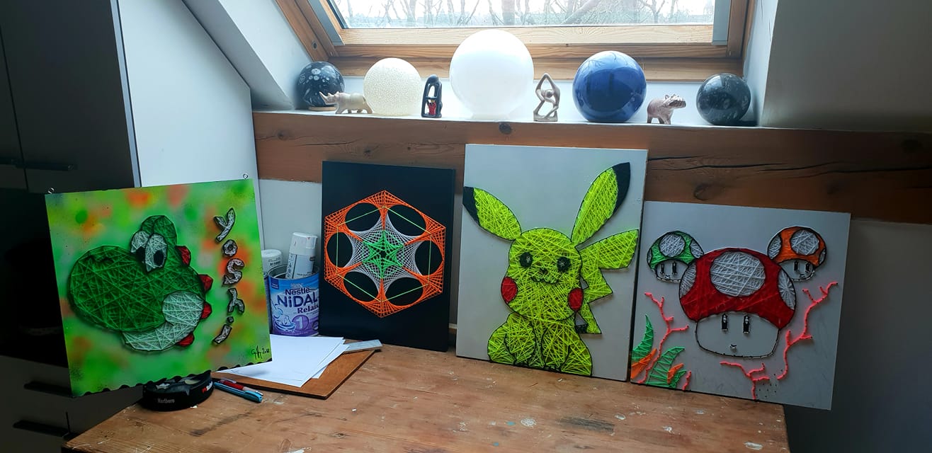 Geoffrey Eckert – String Art