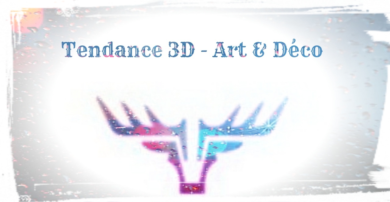 Tendance 3d Art Déco – Créations 3d uniques et colorées