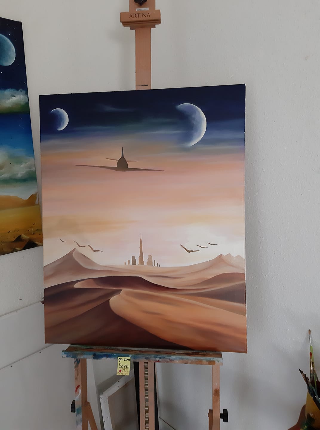 Nicolas Medzela – Peinture à l’huile