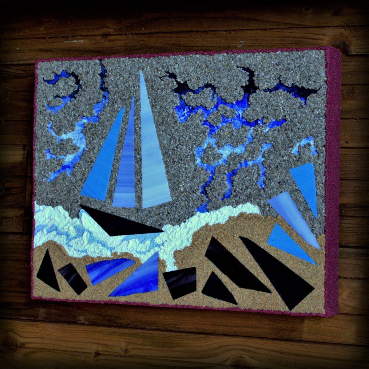 Camille MENGE – Tableaux en sable