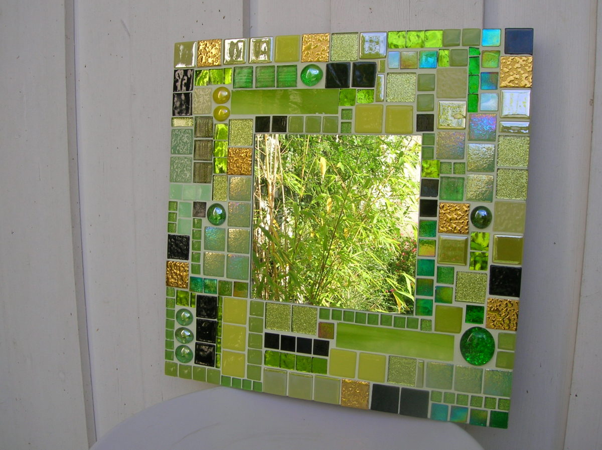Melandyne Mosaic – Miroir et objets de décoration