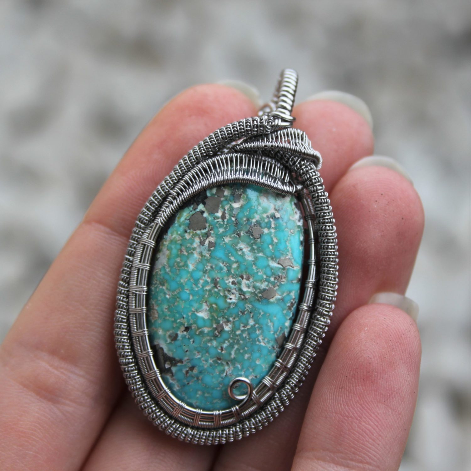 Le Tourbillon Minéral – Bijoux en wire wrapping