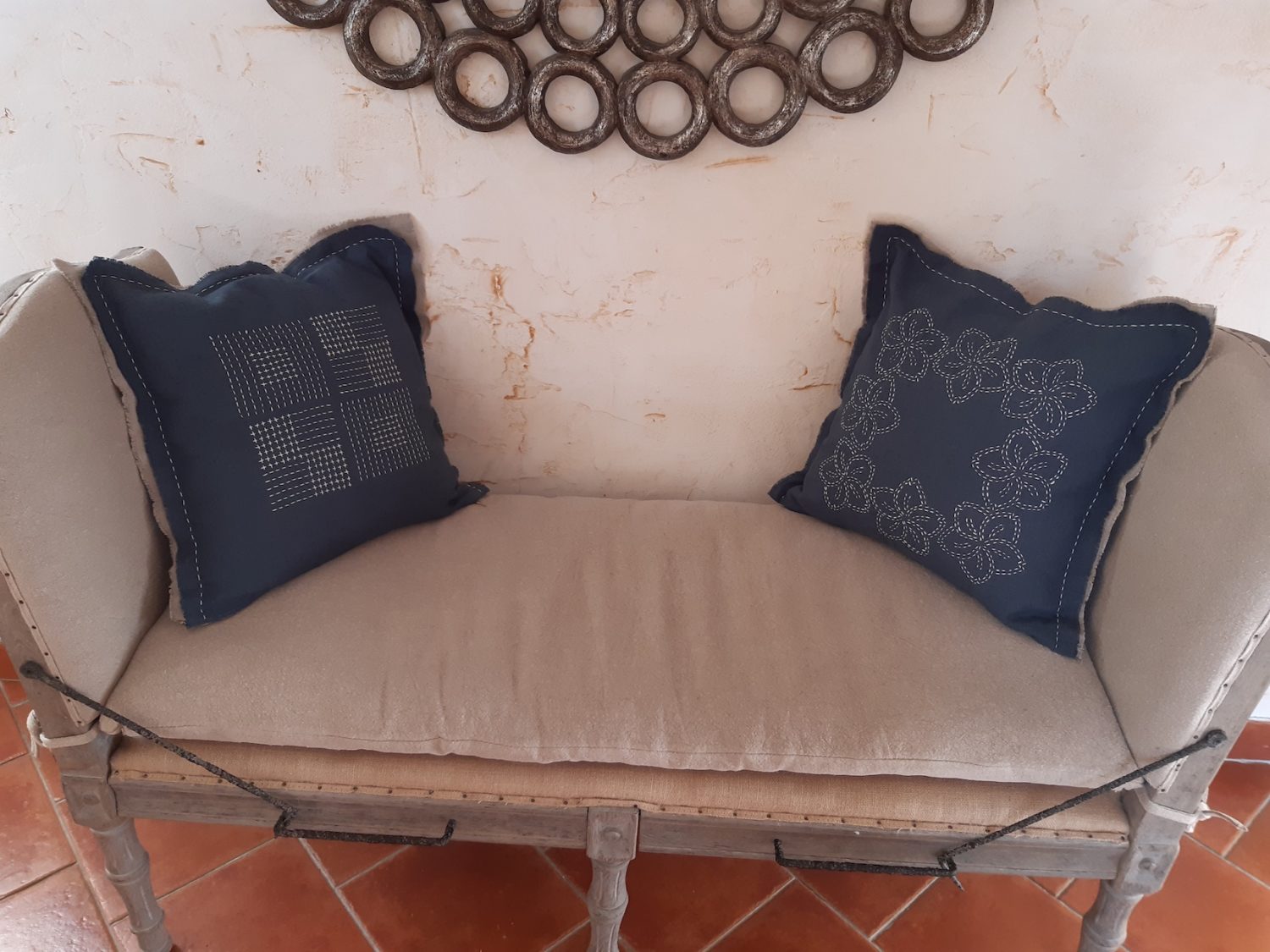 Une Couleur sur un Fil – Coussins