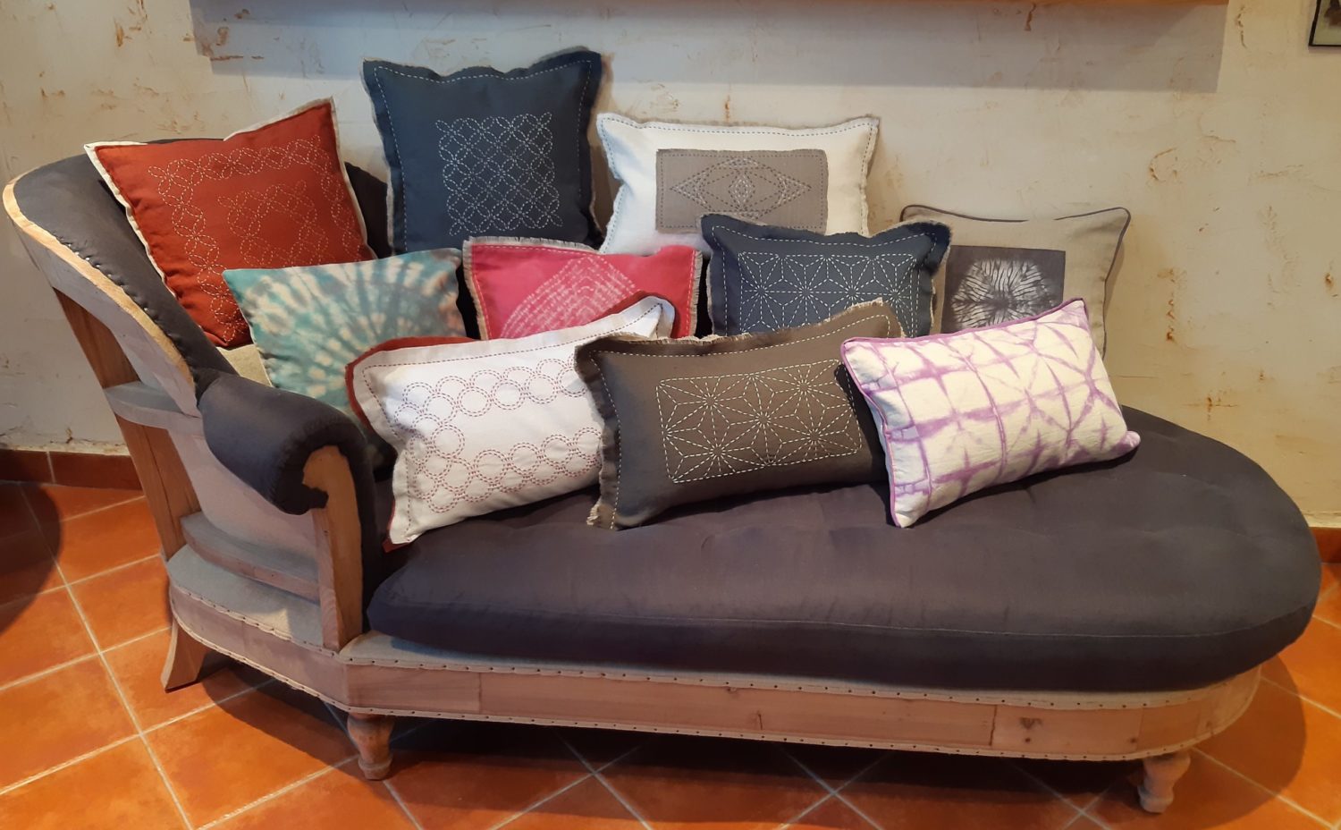 Une Couleur sur un Fil – Coussins