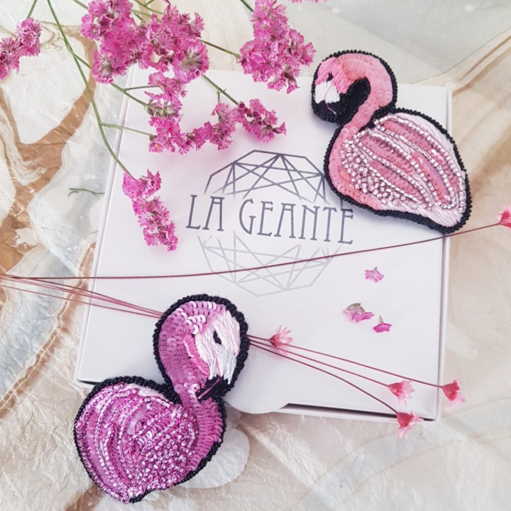La Géante – Broderie au crochet de Lunéville