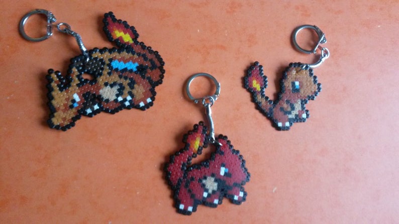 Chibi litchy – Décoration en Perles Hama