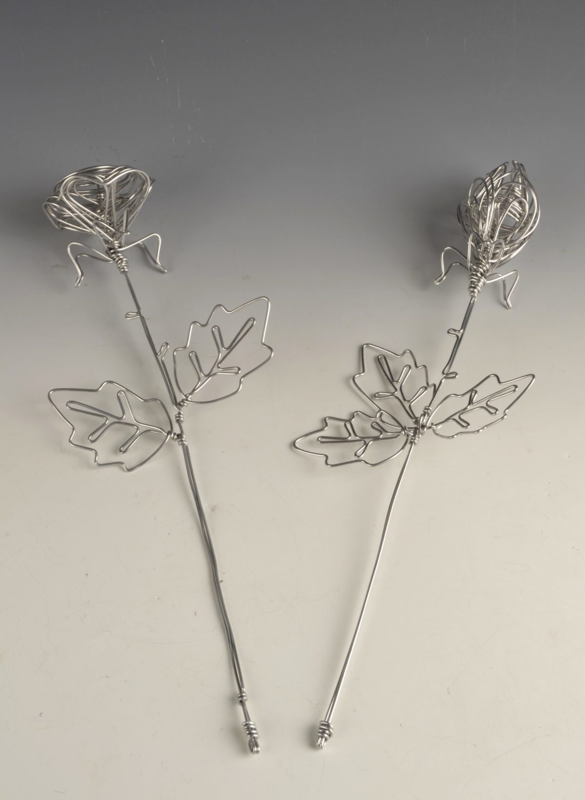 Ruben BARDON   –  Sculptures miniatures en fil d’aluminium