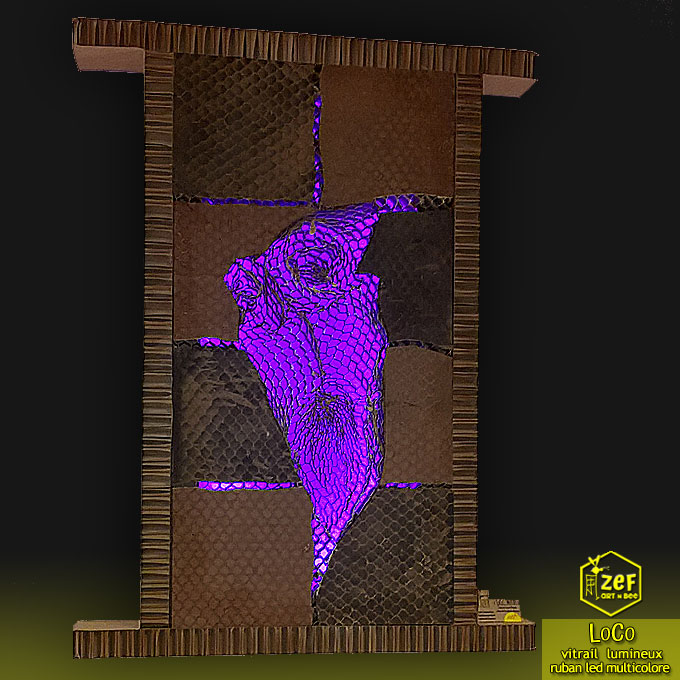ZeF – art N bee – Lumières et sculptures