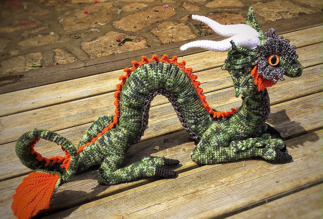 24 Dragons – Dragons of the Dordogne  –  Crochet