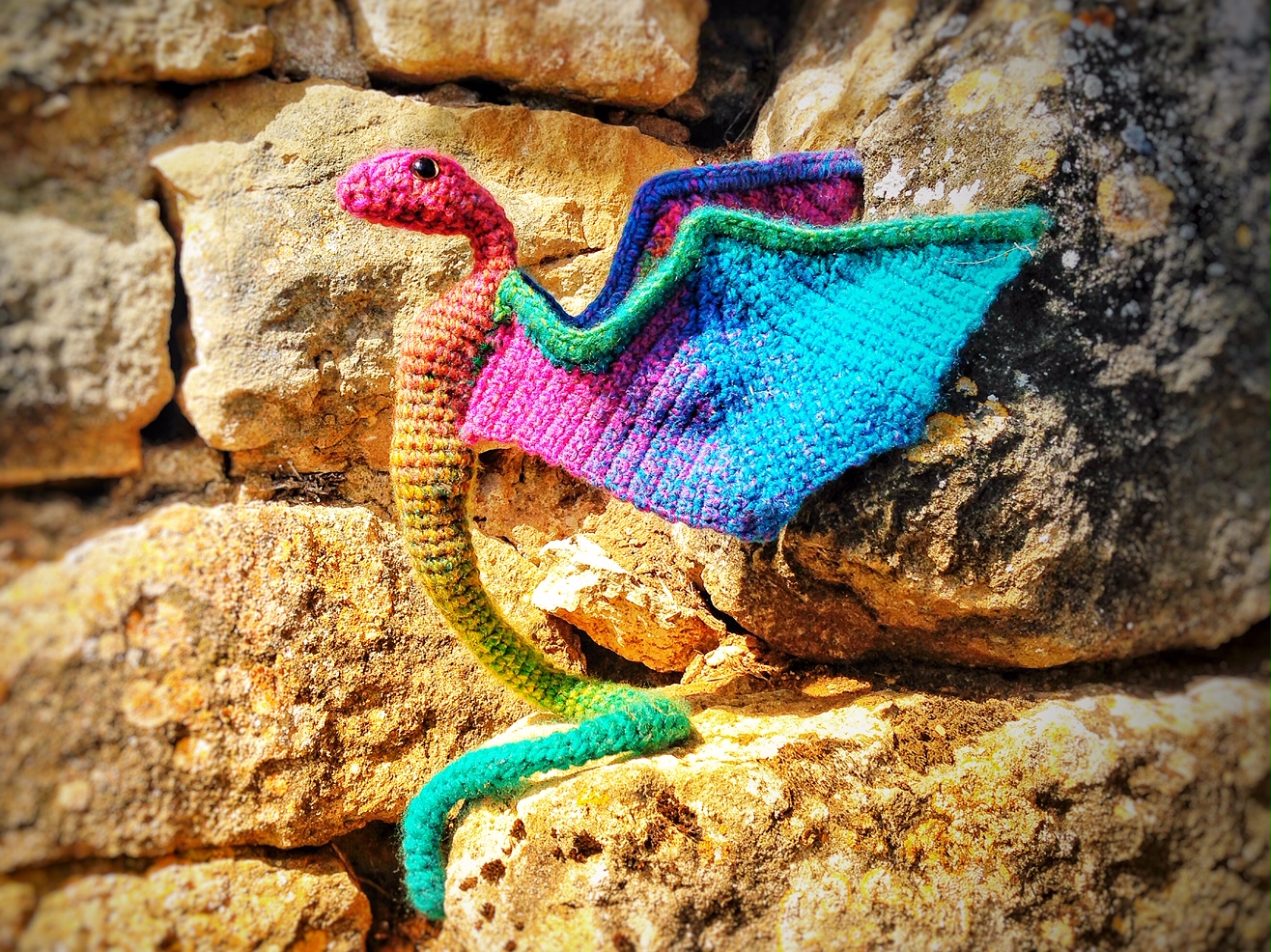 24 Dragons – Dragons of the Dordogne  –  Crochet