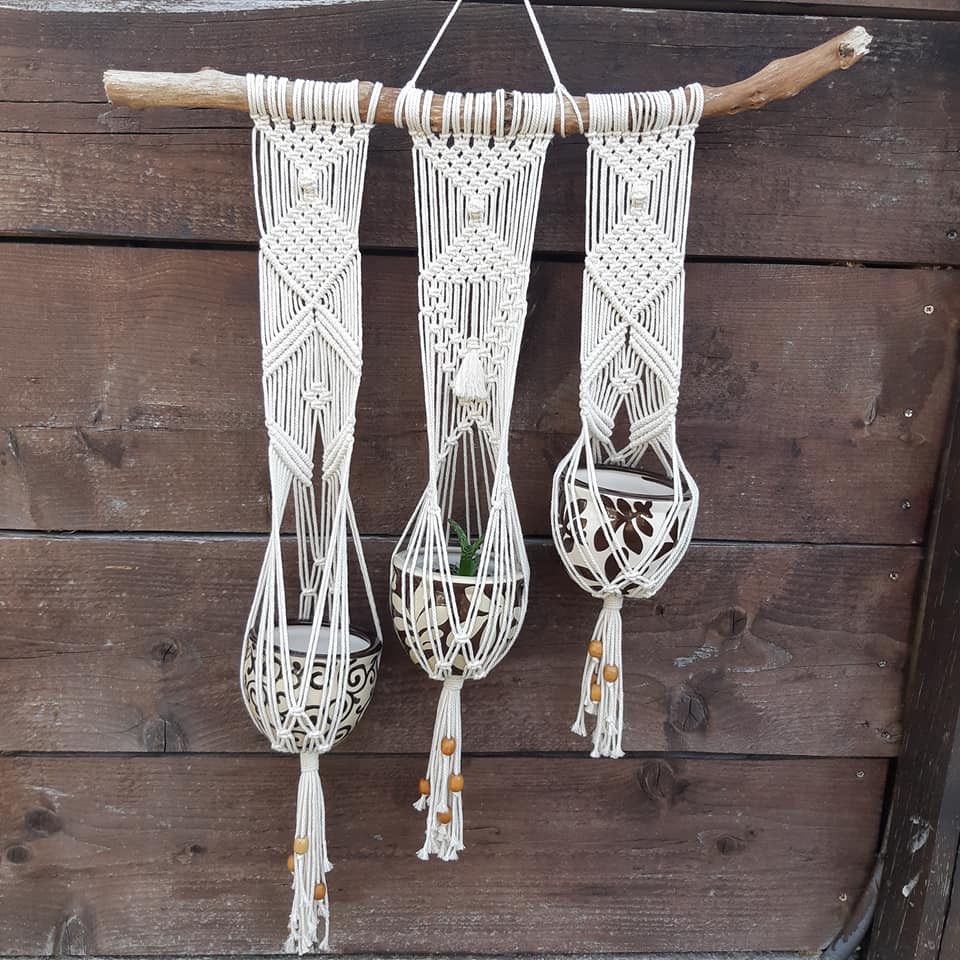A vos nœuds – décoration et accessoires en macramé