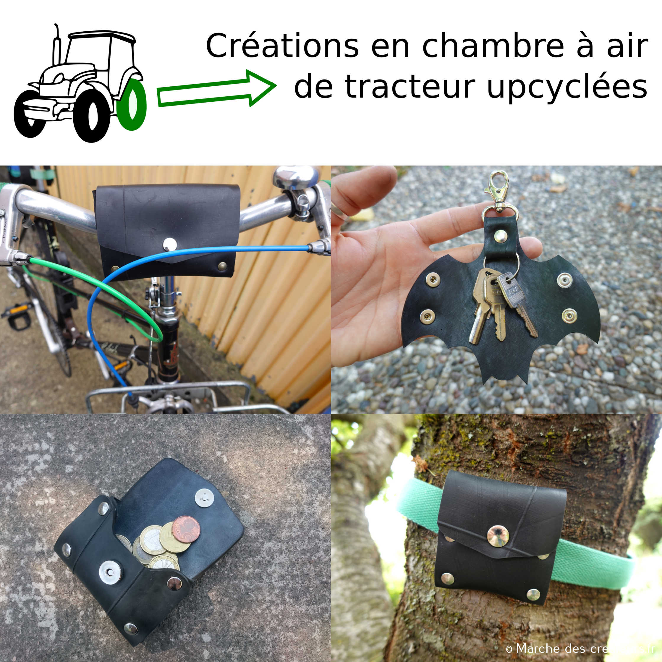 Re-Cycle-On – Accessoires upcyclés