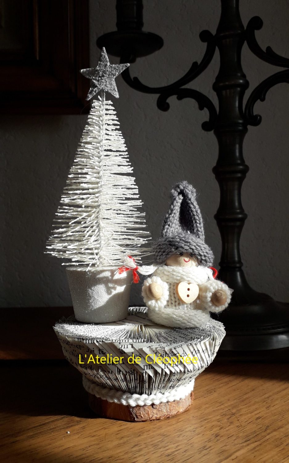 L’atelier de Cléophée – Sculpture sur livre