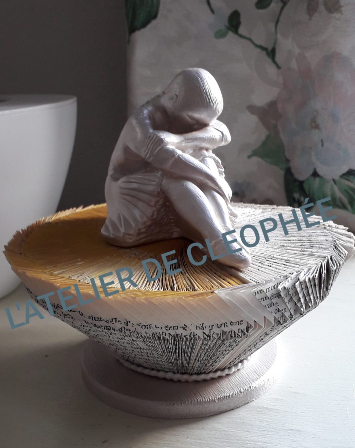 L’atelier de Cléophée – Sculpture sur livre