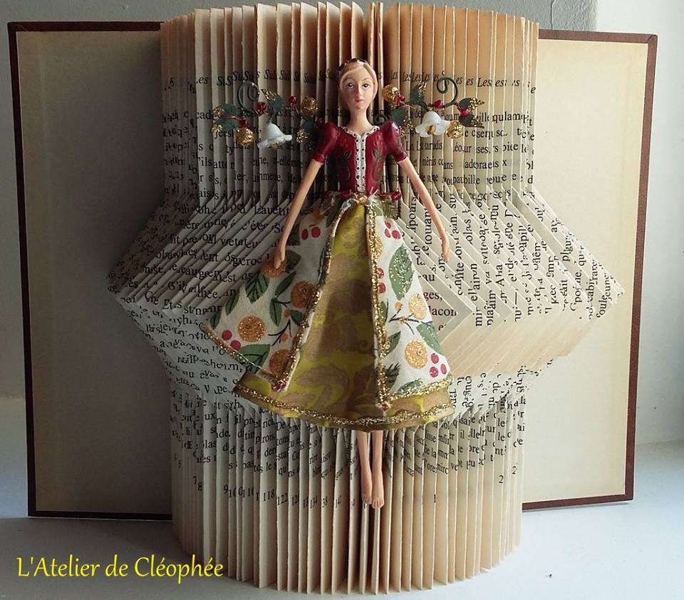 L’atelier de Cléophée – Sculpture sur livre