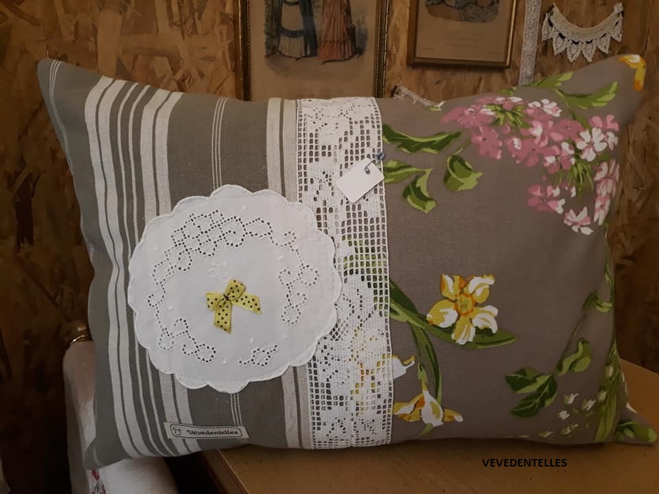 Vevedentelles  – Créatrice d’objets de décoration en couture