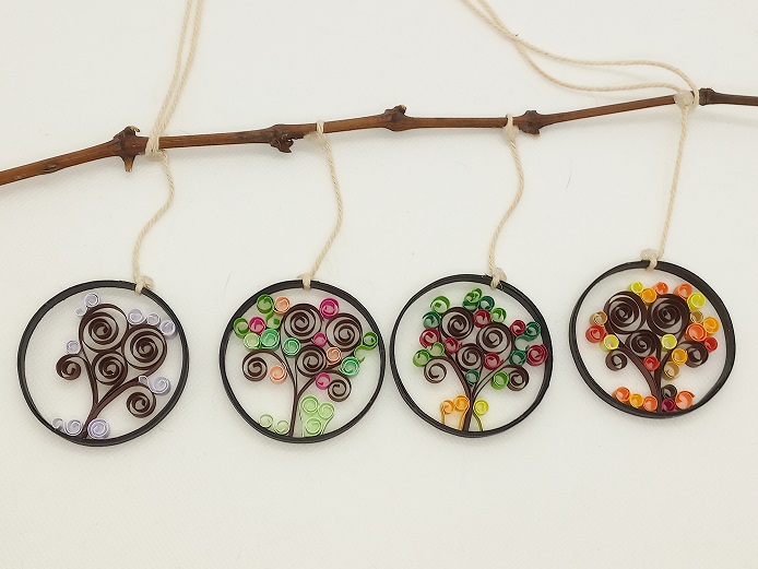 Coeur de spirales – Quilling