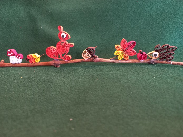 Coeur de spirales – Quilling