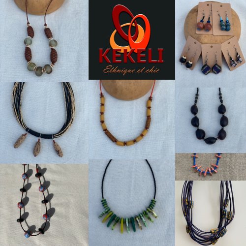 Kekeli Création –  Création de bijoux et accessoires fait-main