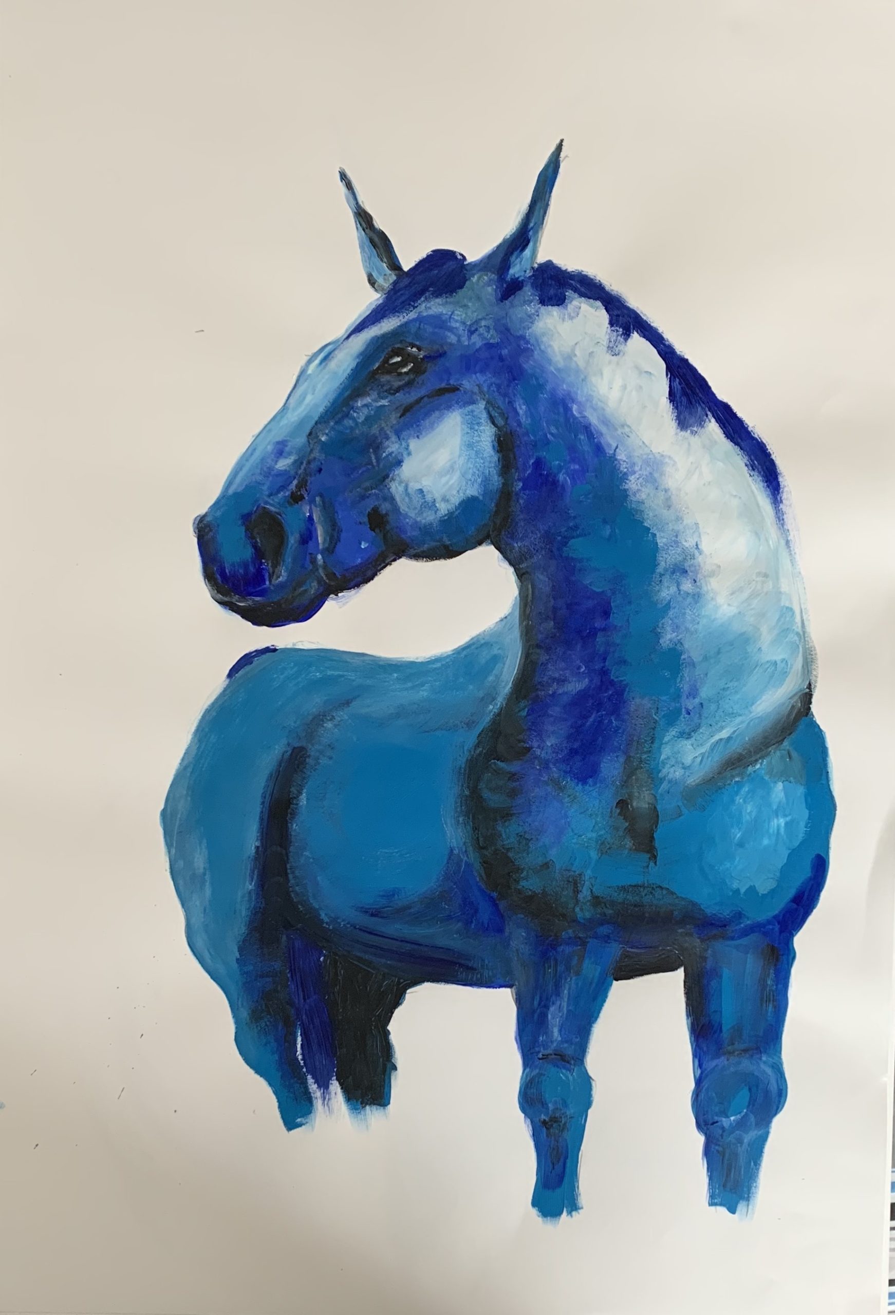 Renard – Aquarelle, dessin, gouache et encre japonaise