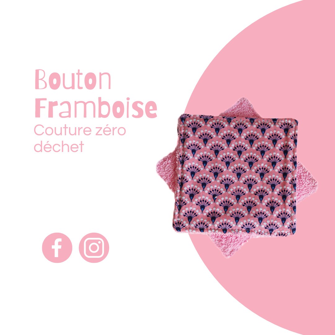 Bouton Framboise – Créations textiles