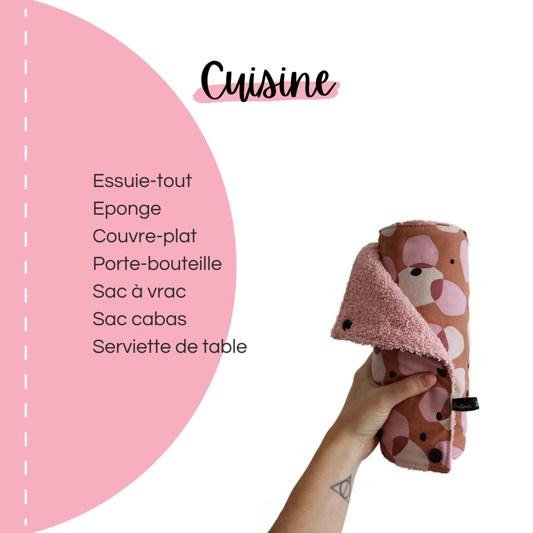 Bouton Framboise – Créations textiles