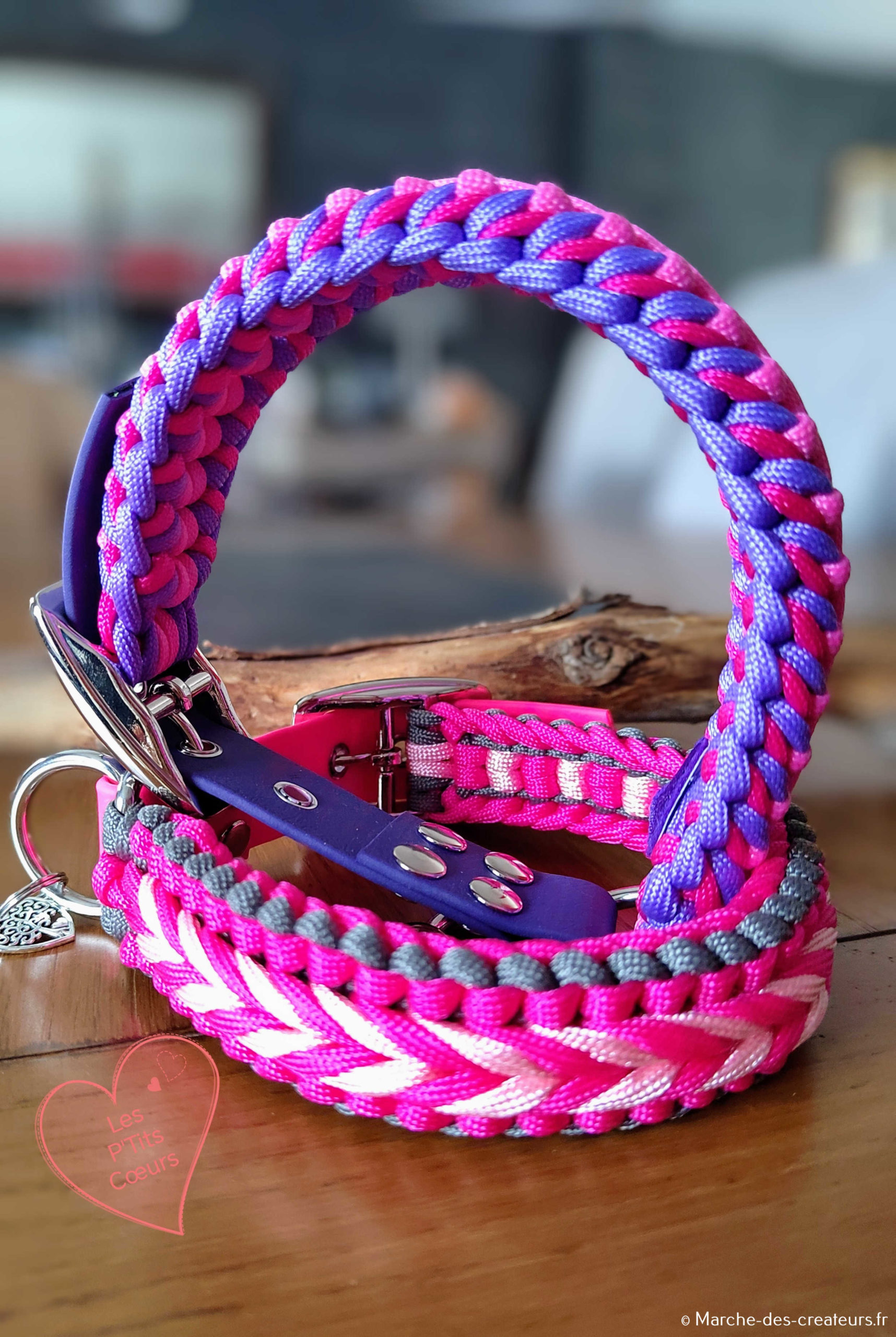 Les P’tits Cœurs – Collier pour animaux