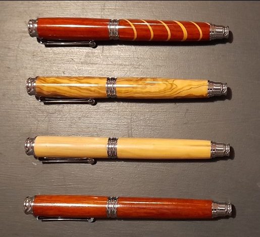 François Delaland – Stylos et Miroirs en bois