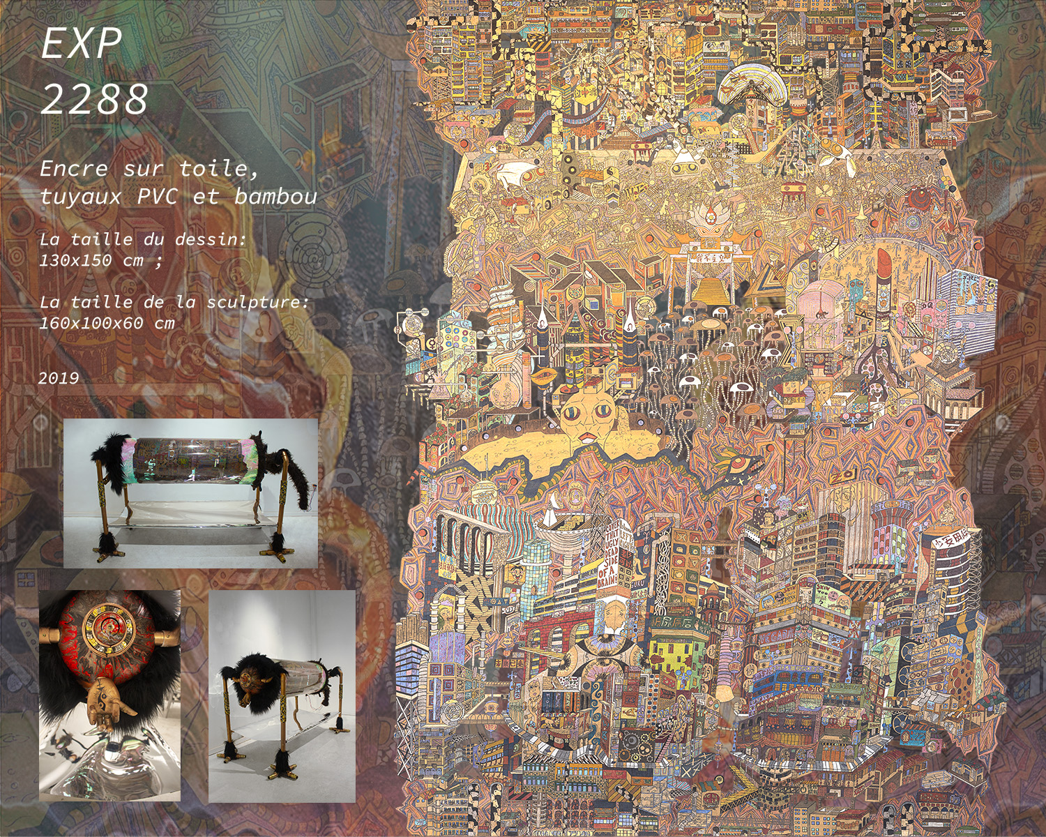 Marquis de Sid – Dessins et objets