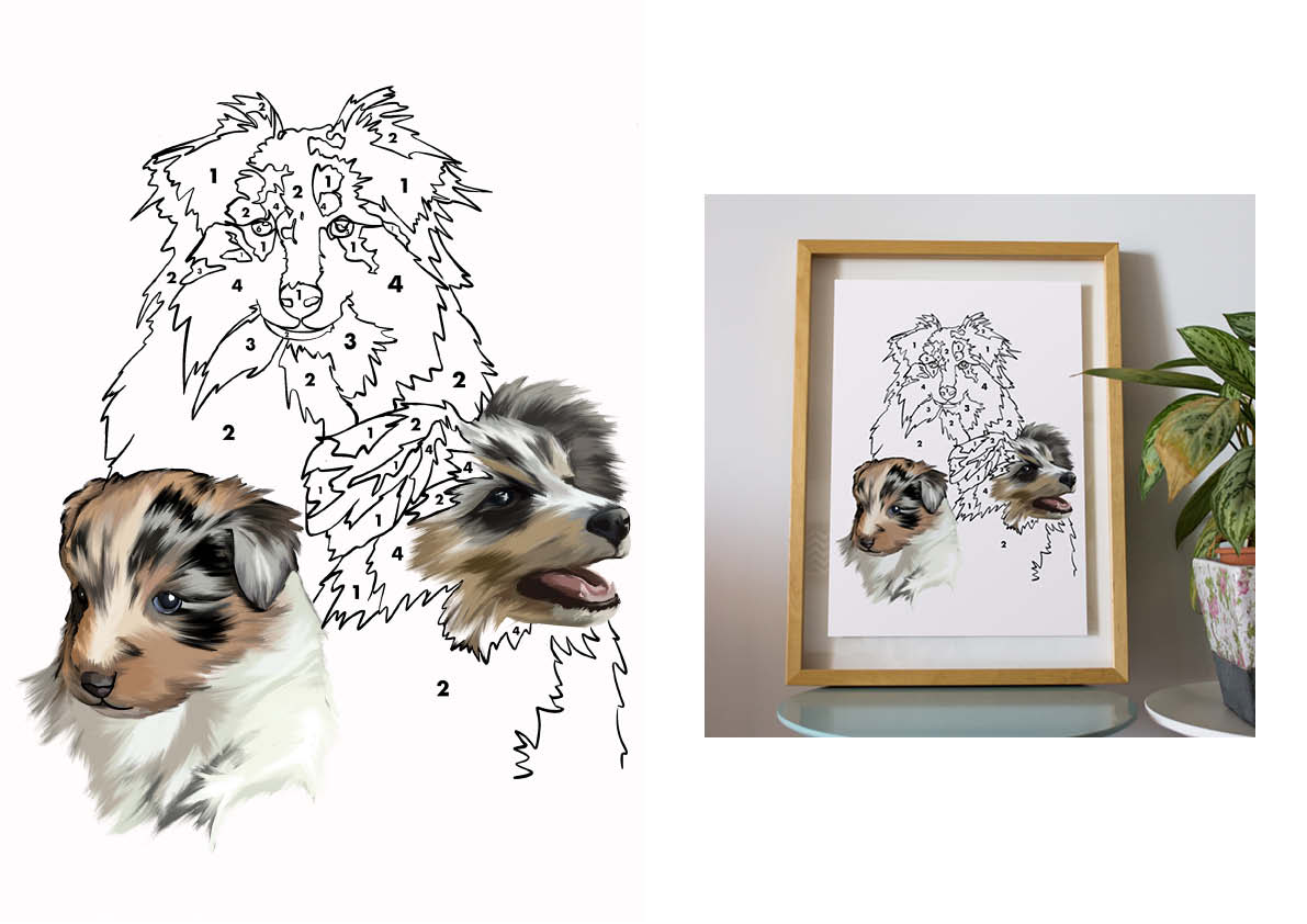 Crayon de lumière – Illustration