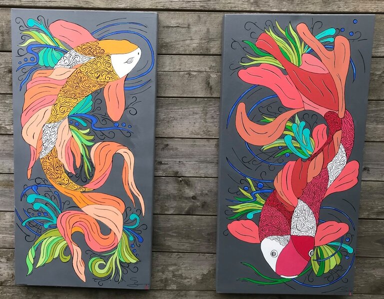 Zeninframe – Peintures