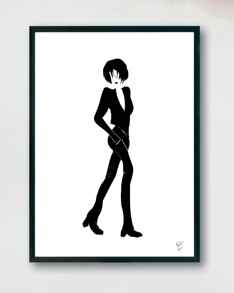 Nuances et courbes – Illustration