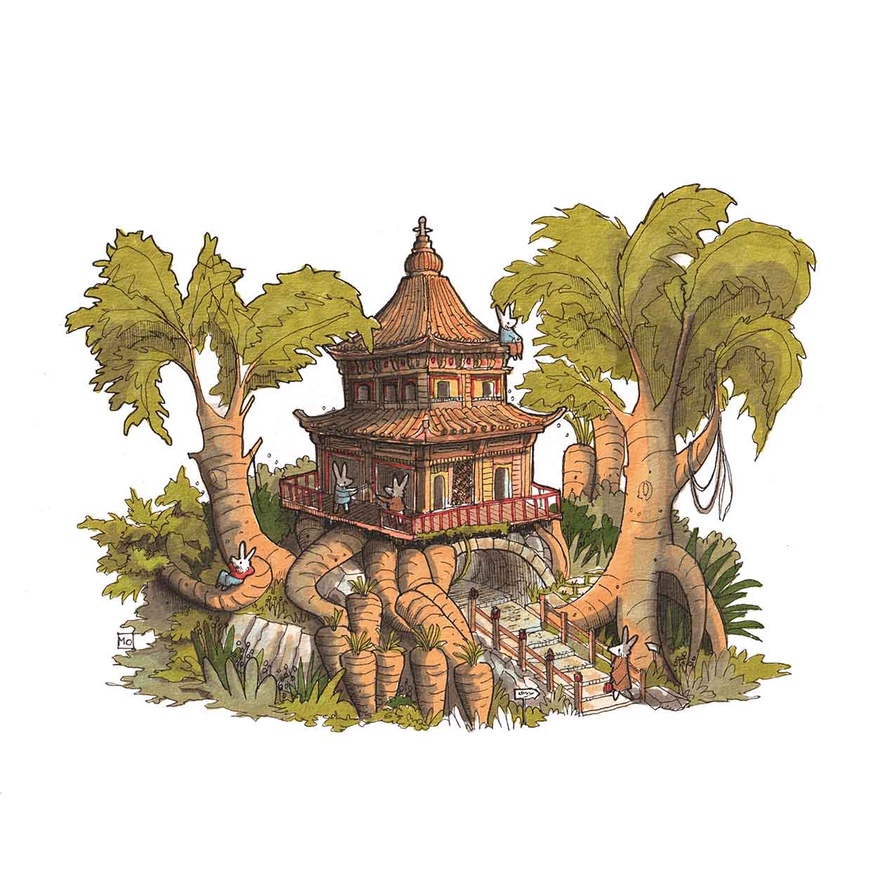 Momho illustration