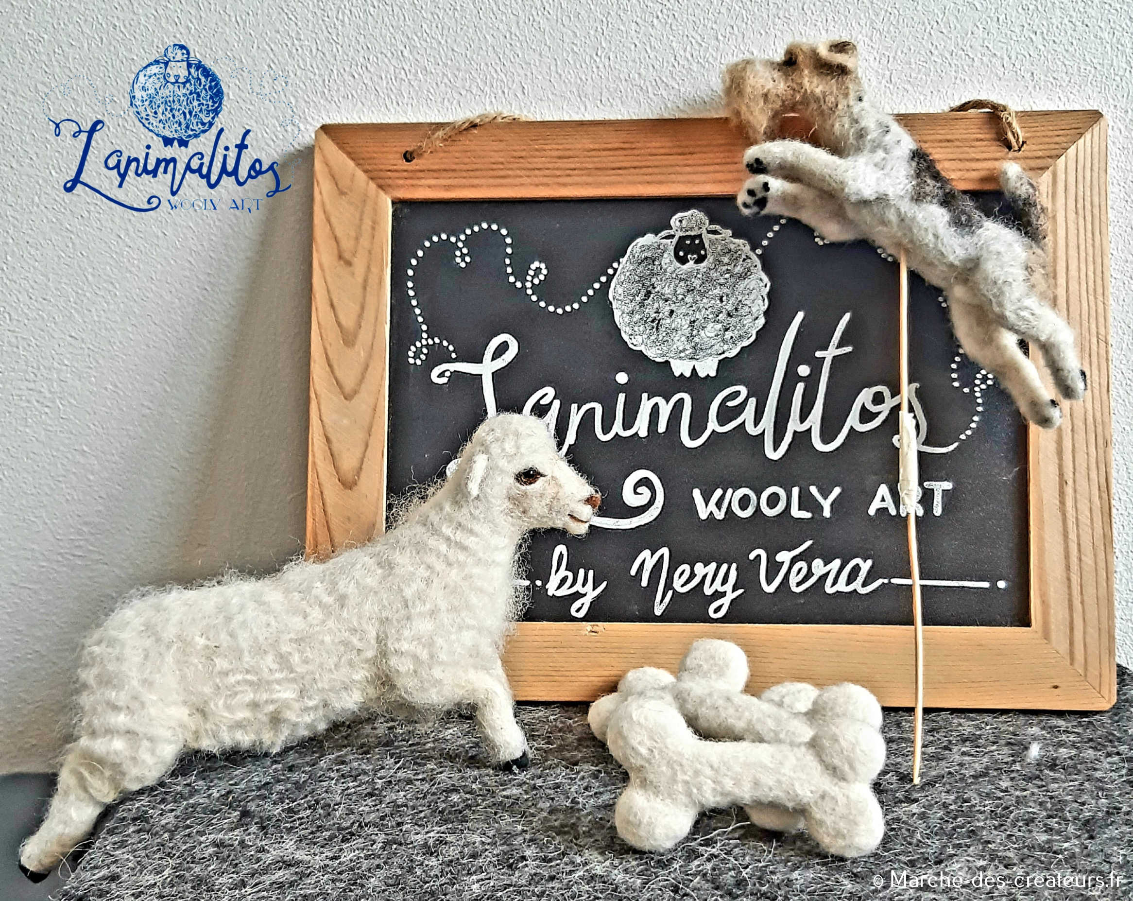 LANIMALITOS – Feutrage à l’aiguille
