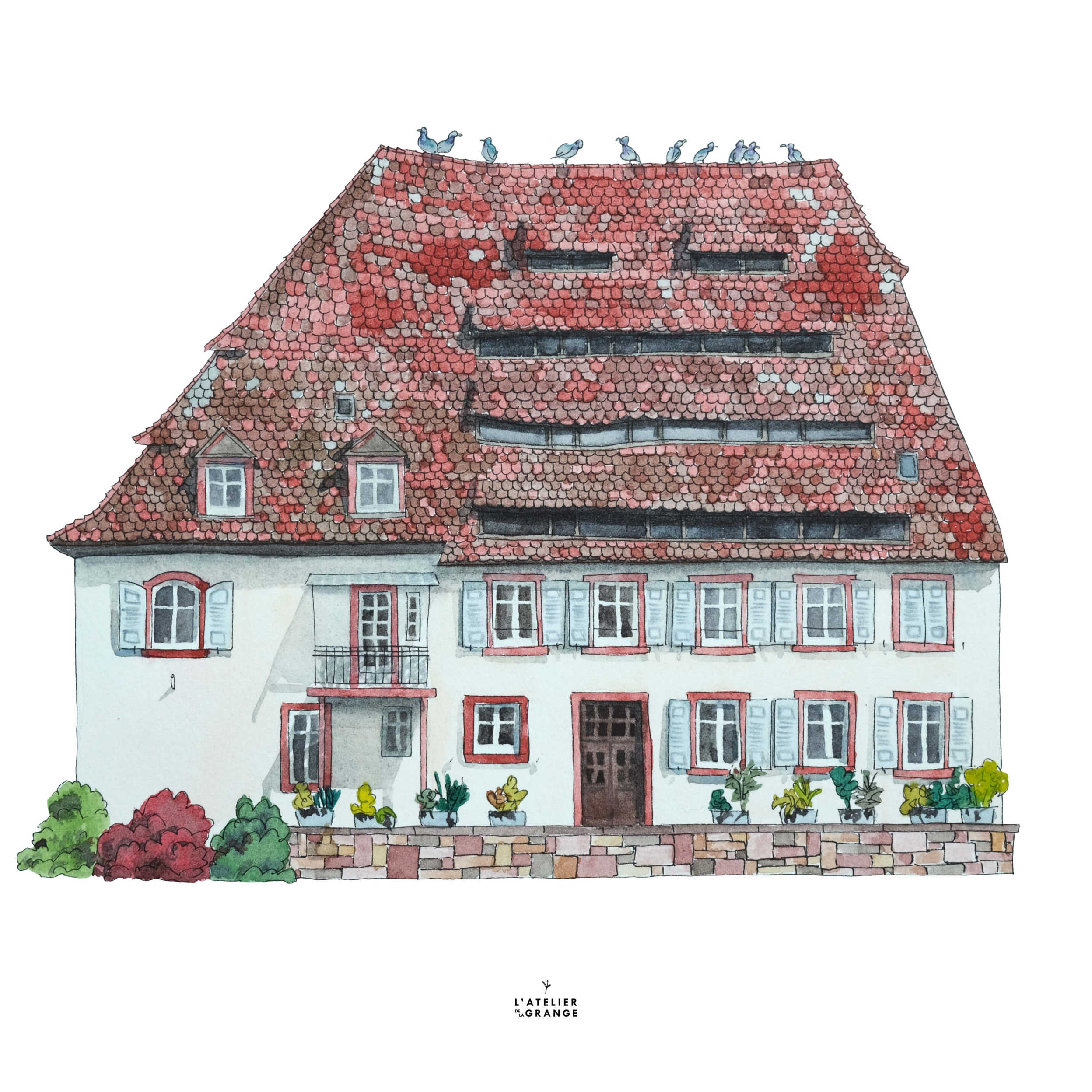L’Atelier de la Grange – Peinture