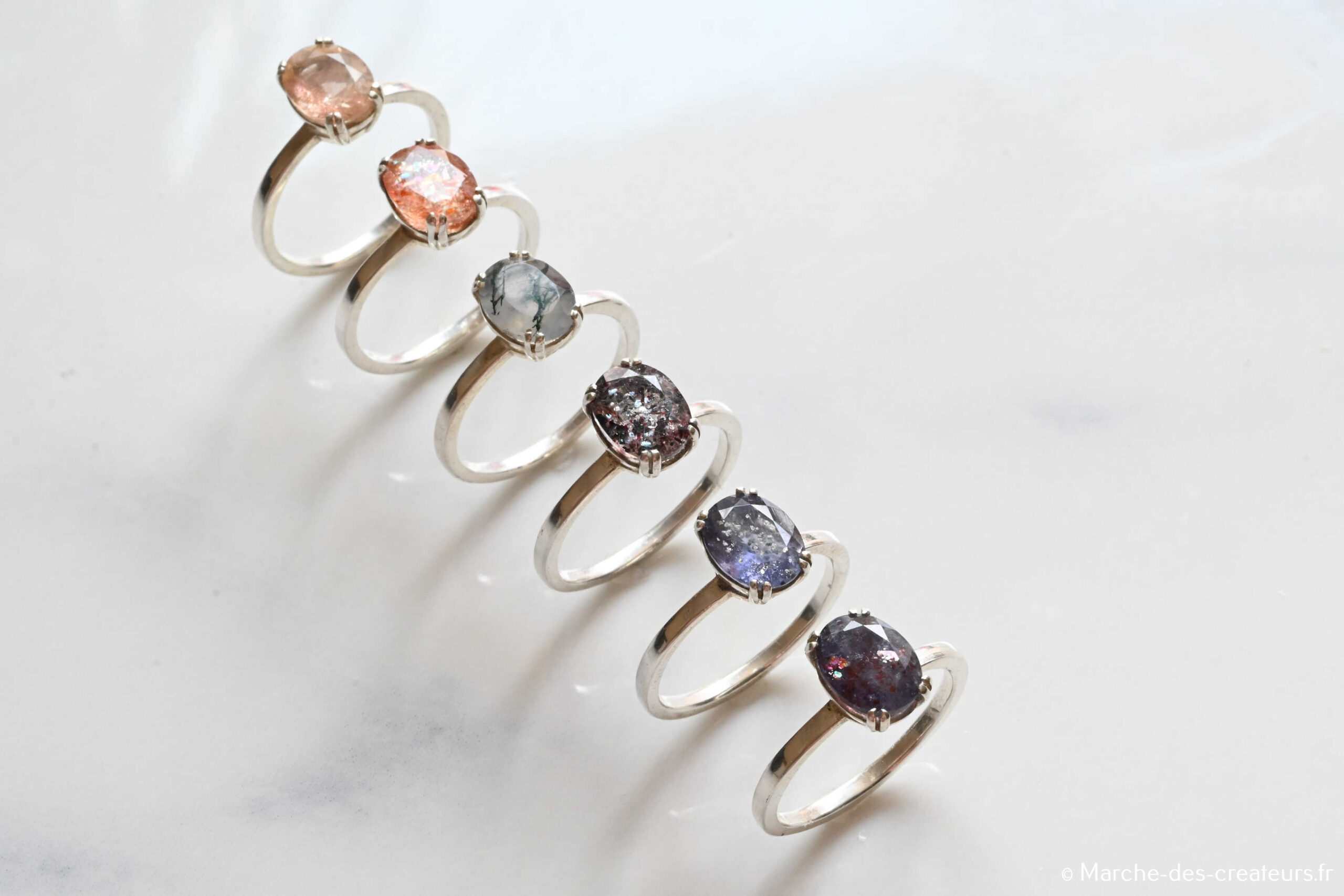 Synestia  – Bijoux pierres fines à inclusions