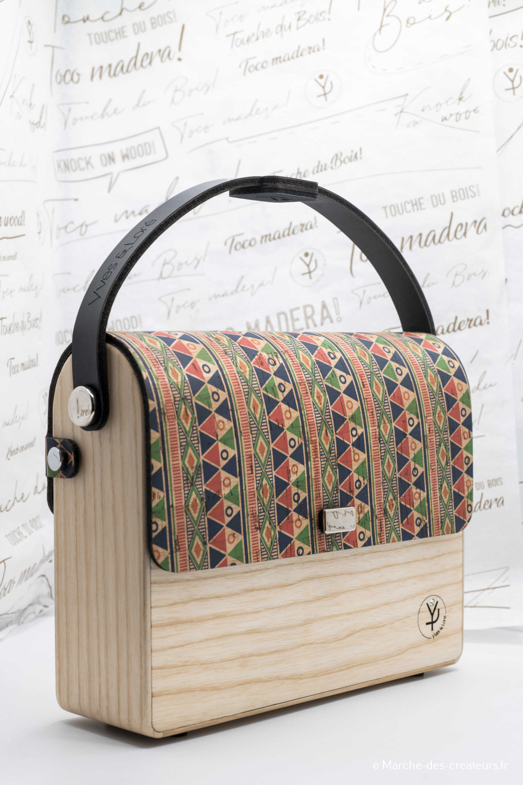 Yves & Loré – Sacs en bois interchangeables