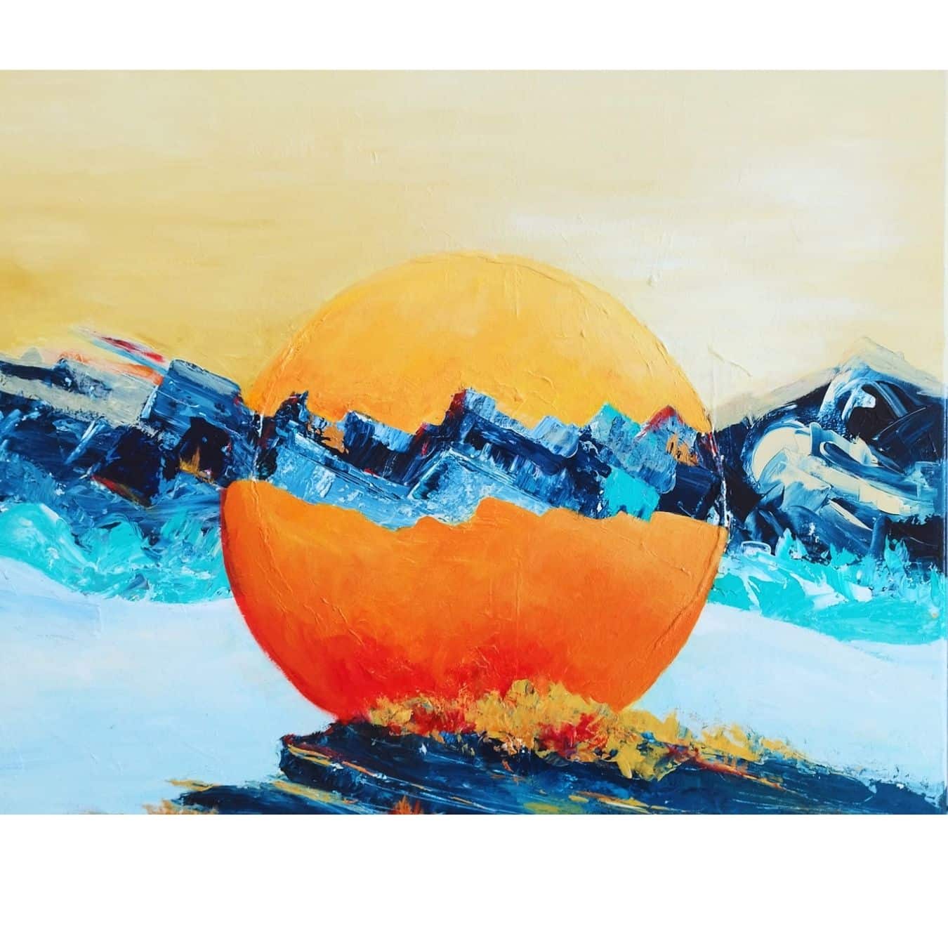 Marie Junge – Artiste peintre contemporain, peintures acryliques intuitives