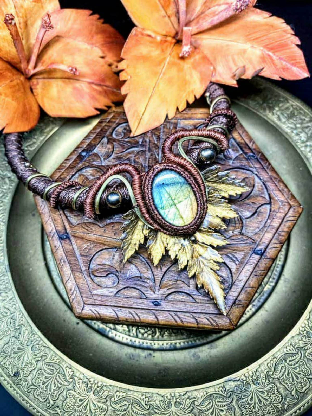 Voyages d’Automne – Bijoux micro-macramé
