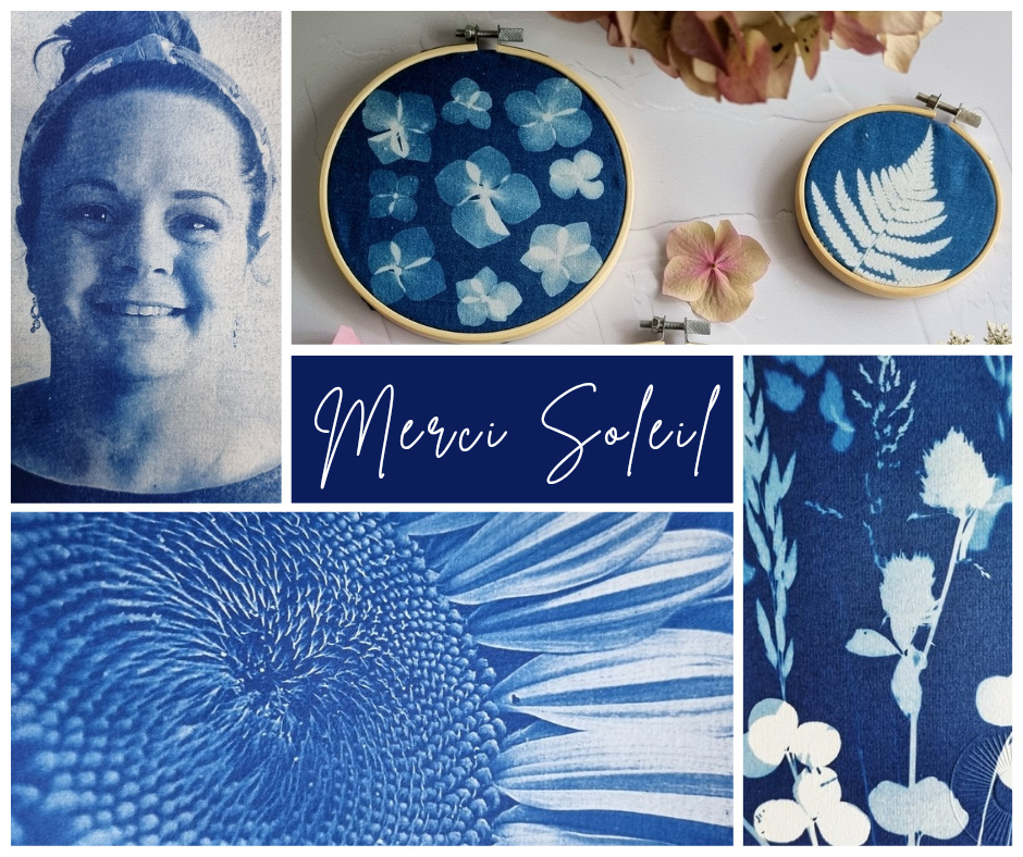 Merci Soleil – Artiste Cyanotype