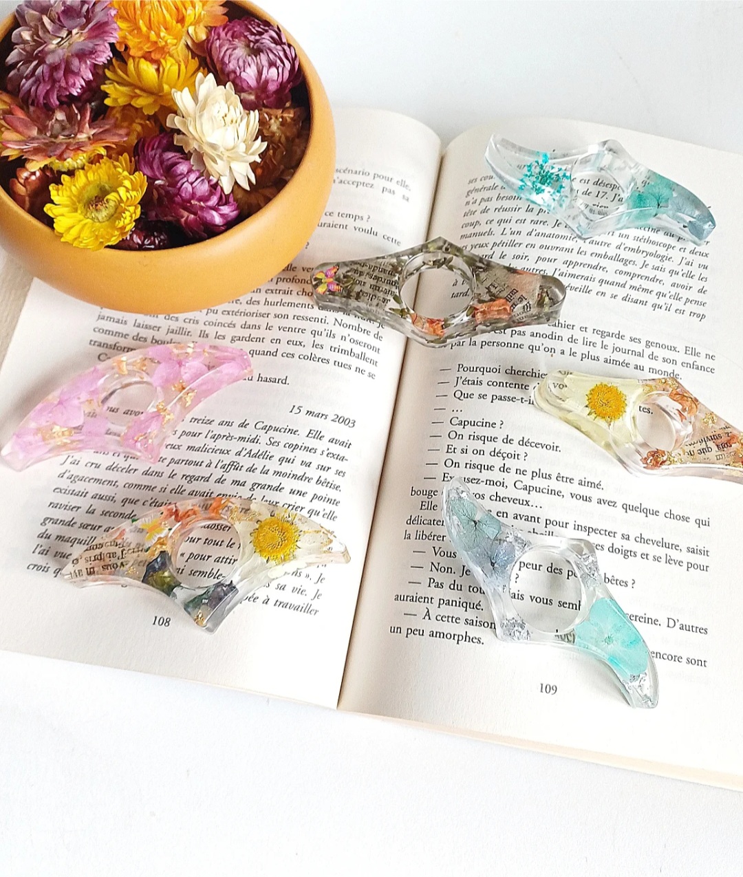 Des pages pour s’évader – Accessoires pour livre